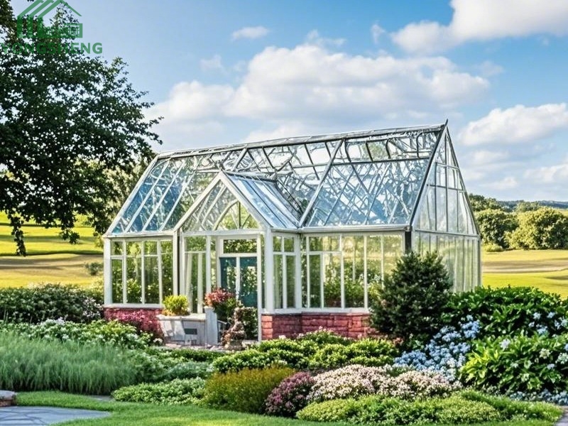 Outdoor Glass Victorian Greenhouse For Sale